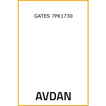 Gates 7PK1730 Kanallı Kayış
