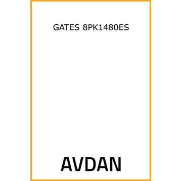 Gates 8PK1480ES Kanallı Kayış