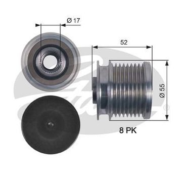 Gates OAP7123 Alternatör Kasnağı
