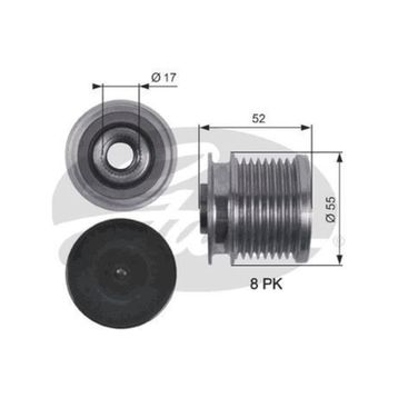 Gates OAP7123 Alternatör Kasnağı