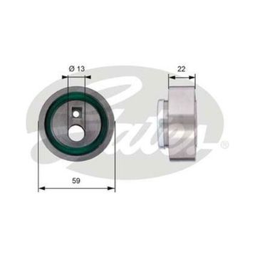 Gates T41129 Eksantrik Gergi Rulmanı