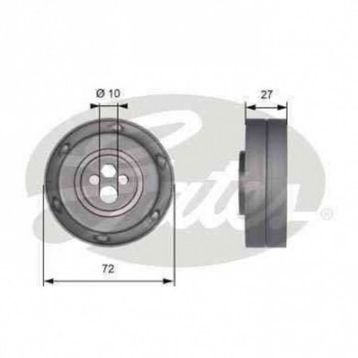 Gates T41216 Eksantrik Gergi Rulmanı