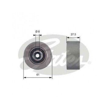 Gates T42151 Eksantrik Gergi Rulmanı