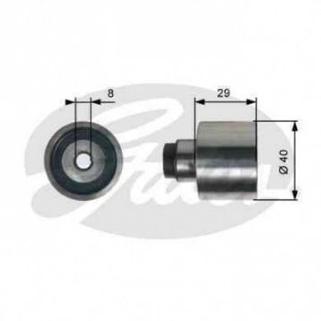 Gates T42309 Eksantrik Gergi Rulmanı