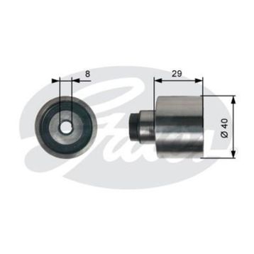 Gates T42309 Eksantrik Gergi Rulmanı