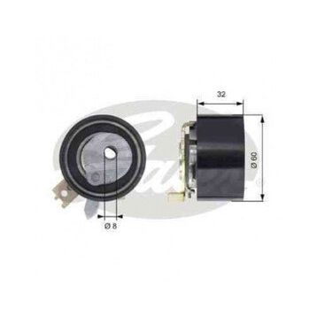 Gates T43014 Eksantrik Gergi Rulmanı