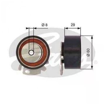 Gates T43068 Eksantrik Gergi Rulmanı