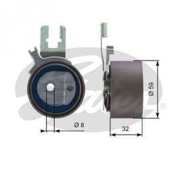 Gates T43119 Eksantrik Gergi Rulmanı