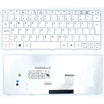Gateway LT2100 Beyaz Notebook Klavye