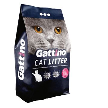 Gattino Bebek Pudrası Kokulu 5 lt Kedi Kumu