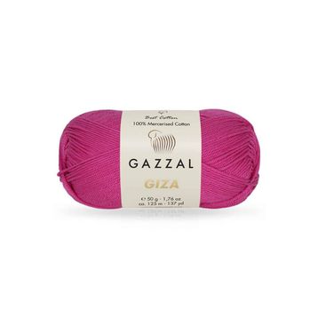 Gazzal 2469 Fuşya 50 gr Giza El Örgü İpi
