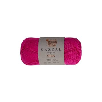 Gazzal 2469 Fuşya 50 gr Giza El Örgü İpi