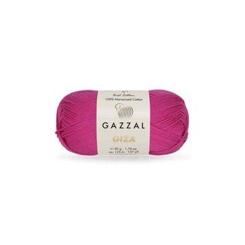 Gazzal 2469 Fuşya 50 gr Giza El Örgü İpi