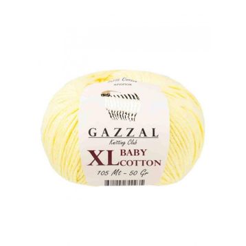 Gazzal 3413 Sarı Baby Cotton Xl El Örgü İpi