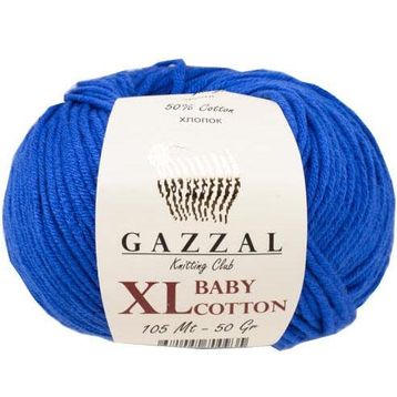 Gazzal 3421 Baby Cotton 25 gr 3'lü El Örgü İpi