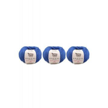 Gazzal 3421 Baby Cotton 25 gr 3'lü El Örgü İpi