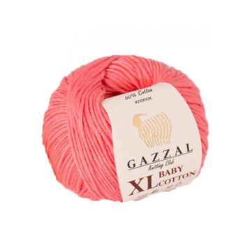 Gazzal 3435 Pembe Baby Cotton Xl El Örgü Ipi