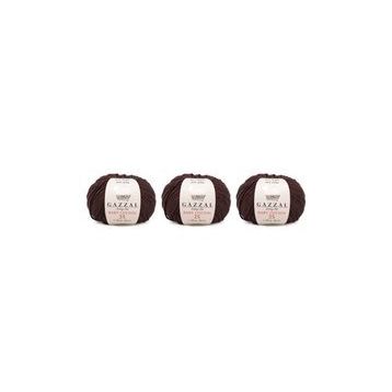 Gazzal 3436 Baby Cotton 25 gr 3'lü El Örgü İpi