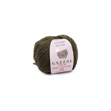 Gazzal 3463 Kamuflaj Baby Cotton 25 El Örgü İpi