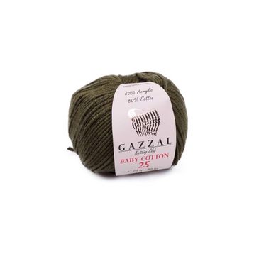 Gazzal 3463 Kamuflaj Baby Cotton 25 El Örgü İpi