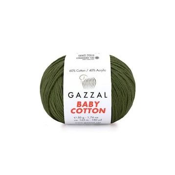 Gazzal 3463 Kamuflaj Baby Cotton El Örgü Ipi