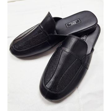 G&C 315 Siyah Çeyiz Erkek Terlik