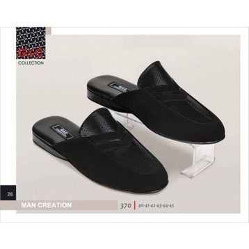 G&C 370 Siyah Çeyiz Erkek Terlik