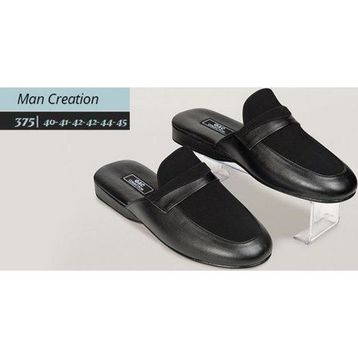 G&C 375 Siyah Çeyiz Erkek Terlik