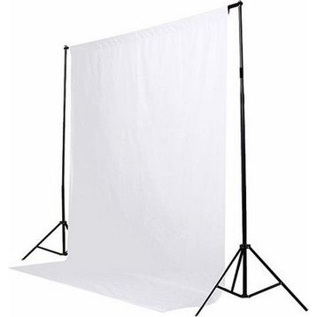 GDX Beyaz 3 x 6 Metre Seyyar Katlanabilir Kumaş Fon Perde