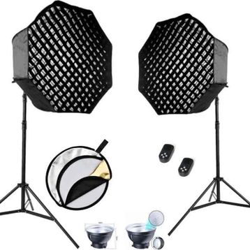 GDX HD-LED 200W 2'li Sürekli Led Işık Seti
