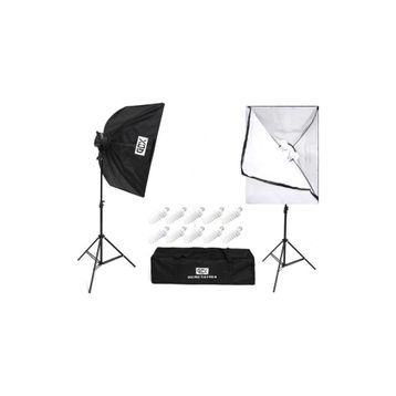 GDX TBL-5 Pro Light 650W 60x80 cm 2’li Softbox Seti