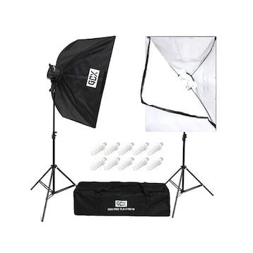 GDX TBL-5 Pro Light 650W 60x80 cm 2’li Softbox Seti