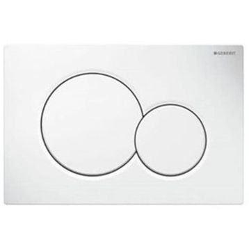 Geberit 115.035.11.1 Alpha 01 Beyaz Kumanda Paneli