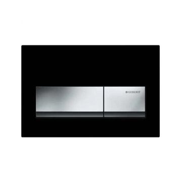 Geberit 115.060.DW.1 Alpha 50 Siyah Kumanda Paneli