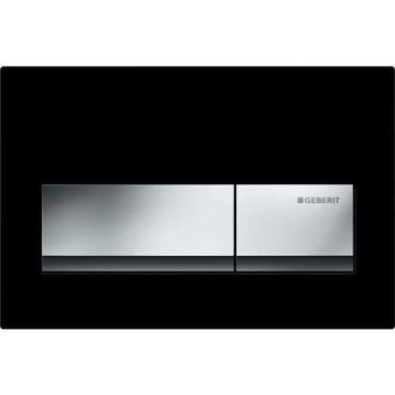 Geberit 115.060.DW.1 Alpha 50 Siyah Kumanda Paneli