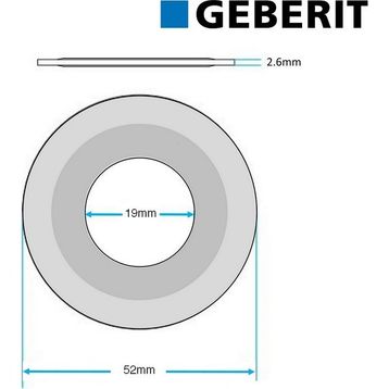 Geberit 52.5x19.5x3 İnce Rezervuar İçin Alt Conta