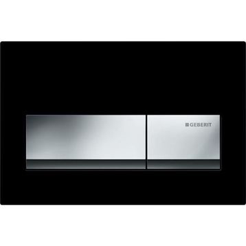 Geberit Alfa50 2-K Siyah Kumanda Kapağı