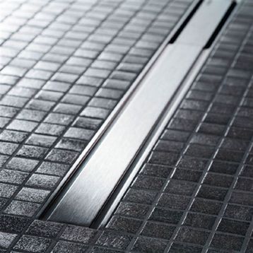 Geberit CleanLine20 30-60 cm Paslanmaz Çelik Duş Kanalı Seti