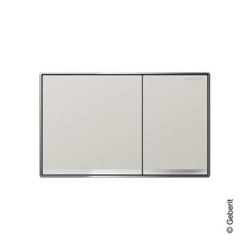 Geberit Sigma60 Kum Grisi Cam Çift Basmalı Kumanda Paneli