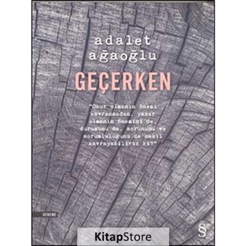 Geçerken - Adalet Ağaoğlu