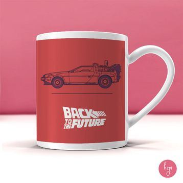 Geleceğe Dönüş Kupa Bardak Back To The Future