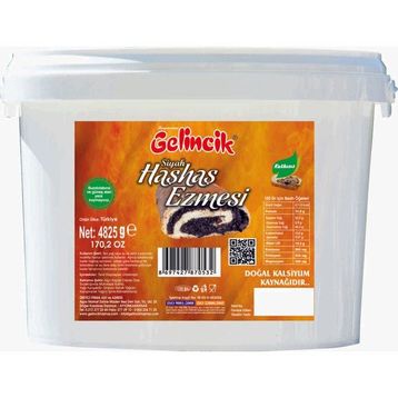 Gelincik 5 kg Siyah Haşhaş Ezmesi