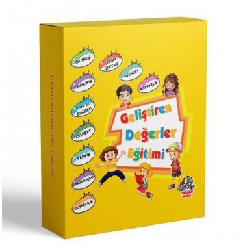 Geliştiren Değerler Eğitimi Set-Yağmur Yayıncılık