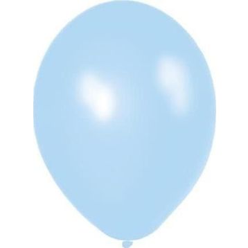 Gemar 100Lü Açık Mavi Metalik Paket Balon