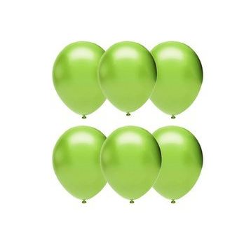 Gemar 100Lü İthal Açık Yeşil Metalik Balon
