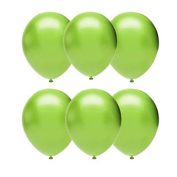 Gemar 100Lü İthal Açık Yeşil Metalik Balon