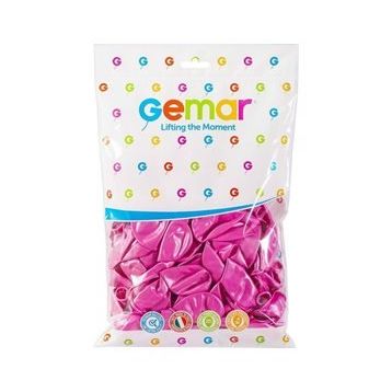 Gemar 100Lü Paket Gül Rengi Metalik Balon
