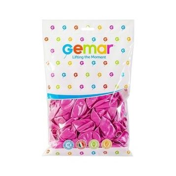 Gemar 100Lü Paket Gül Rengi Metalik Balon