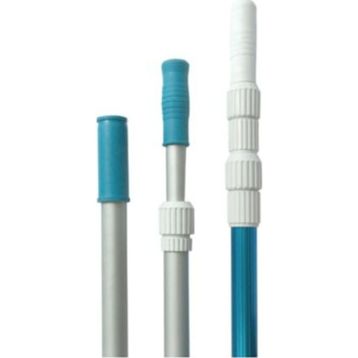 Gemaş 2 x 2 m Telescopic Cleaner Poles Havuz Temizlik Teleskobik Süpürge Fırça Sapı