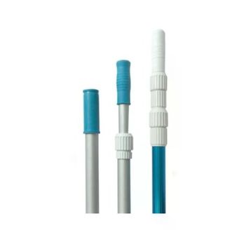 Gemaş 2 x 2,4 m Telescopic Cleaner Poles Havuz Temizlik Teleskobik Süpürge Fırça Sapı